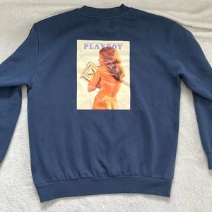 Playboy Back Graphic CrewNeck